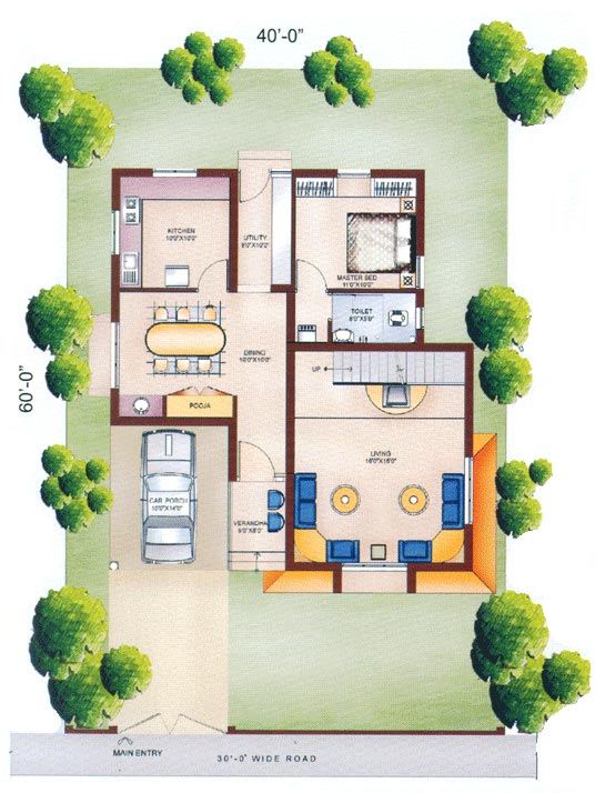 Before — Sundar Gardens site layout plan